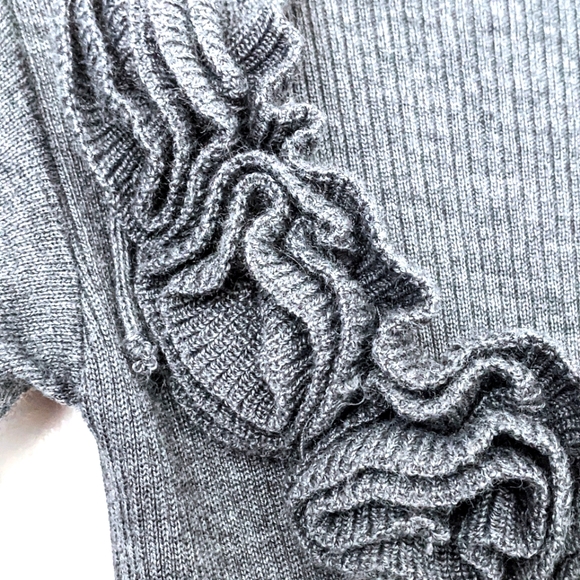 Vintage Dresses & Skirts - Vtg Wool Knit Sweater Dress. Md in Italy, XS.